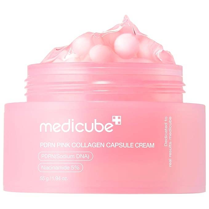 Medicube – Crème Capsule Collagène Rose PDRN (55 g)