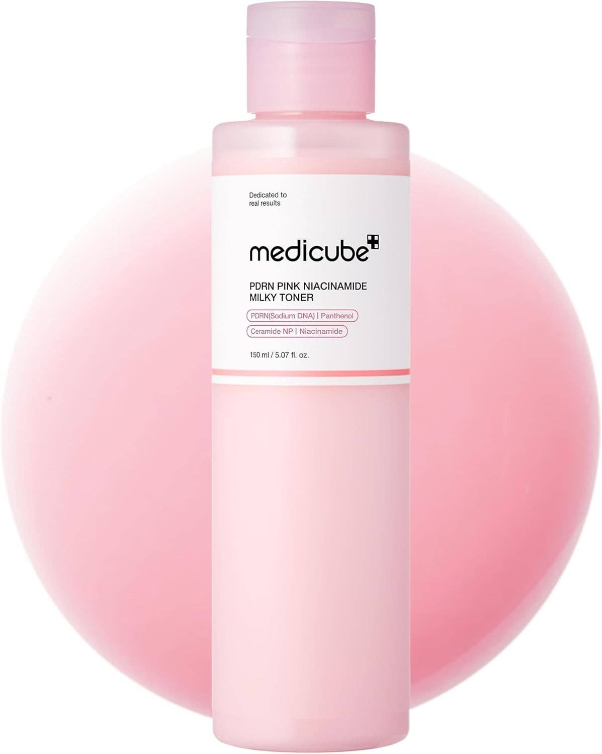 Medicube – PDRN Tonique Lacté à la Niacinamide Rose (150 ml)