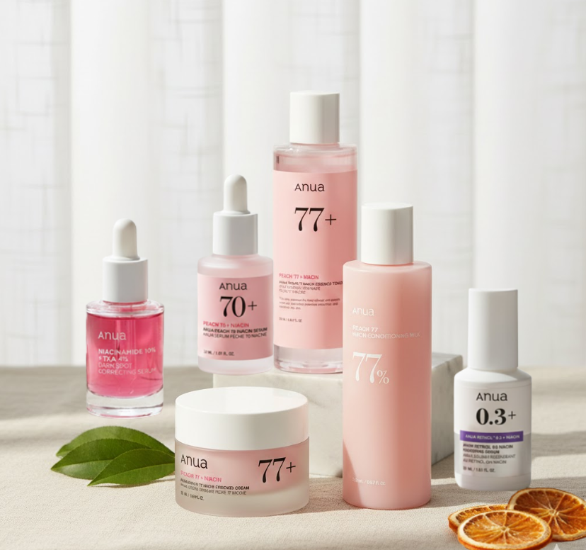 Anua – Kit Découverte « Peach » Hydratation & Éclat